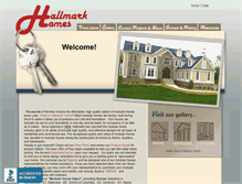Tablet Screenshot of hallmarkmodularhomes.com